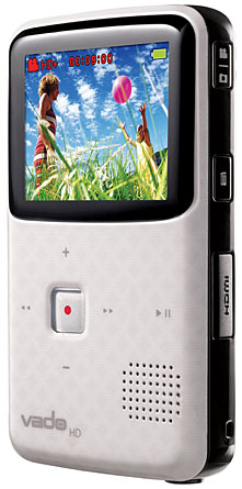 Creative Vado HD 3rd generation camcorder i vitt
