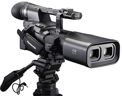 panasonic full hd 3d camcorder with dual lenses